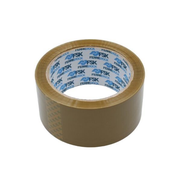 CINTA EMBALAR PP MARRÓN 50MMX66M 6UD FSK - Image 2