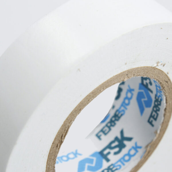 CINTA AISLANTE PVC 19MMX20M BLANCA 10UD. - Image 5