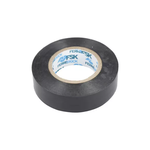 CINTA AISLANTE PVC 19MMX20M NEGRA 10UD. - Image 2