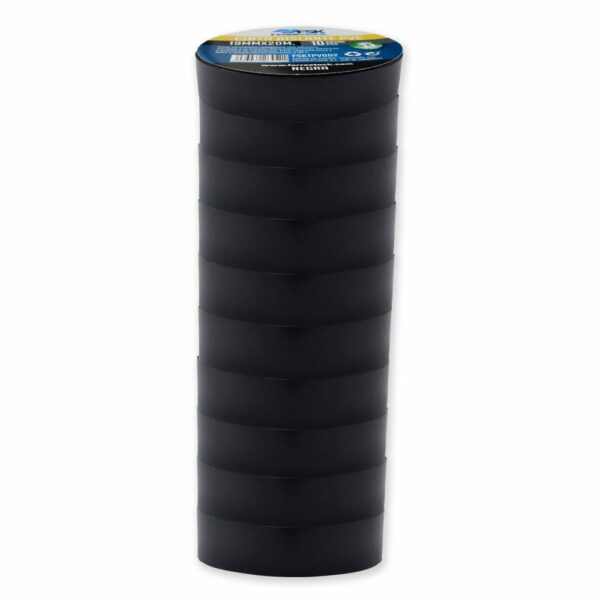 CINTA AISLANTE PVC 19MMX20M NEGRA 10UD. - Image 6