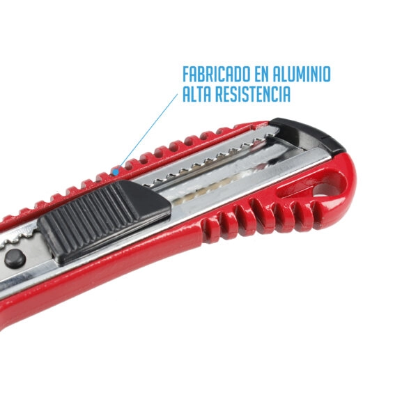 CÚTER ALUMINIO ROJO 18MM FSK - Image 5