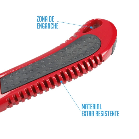 CÚTER ALUMINIO ROJO 18MM FSK - Image 6