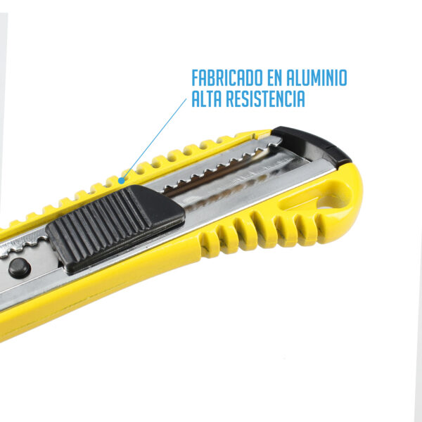 CÚTER ALUMINIO AMARILLO 18MM FSK - Image 5