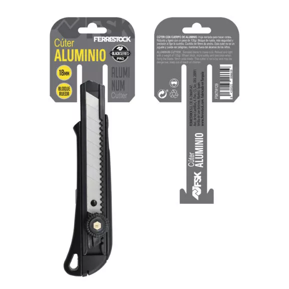 CÚTER ALUMINIO 18MM H.DENTADA S.BLACK - Image 6