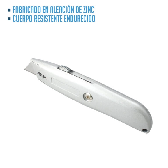 CÚTER CUCHILLO METÁLICO ZINC - Image 5