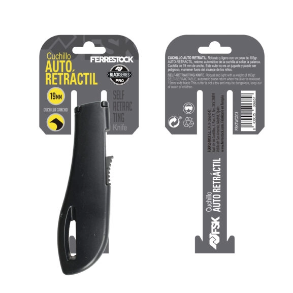 CÚTER CUCHILLO METÁLICO ALUM. AUTO-RETRA - Image 5