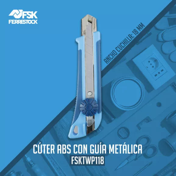 CÚTER MANGO ENGOMADO 18MM FSK - Image 2