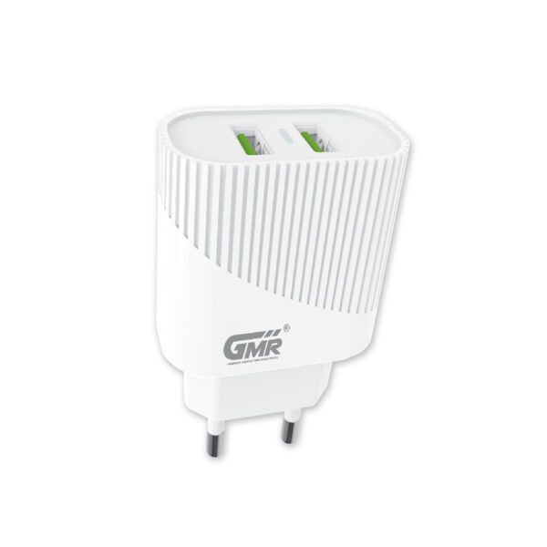 CARGADOR CASA USB DUAL 2.4A