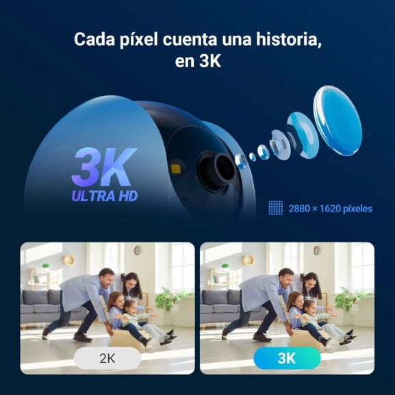 CAMARA ROTATIVA VIDEOVIGILANCIA INTERIOR - Imagen 4
