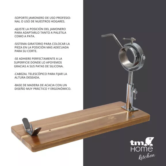 JAMONERO GIRATORIO MADERA DE ACACIA TMH - Image 6