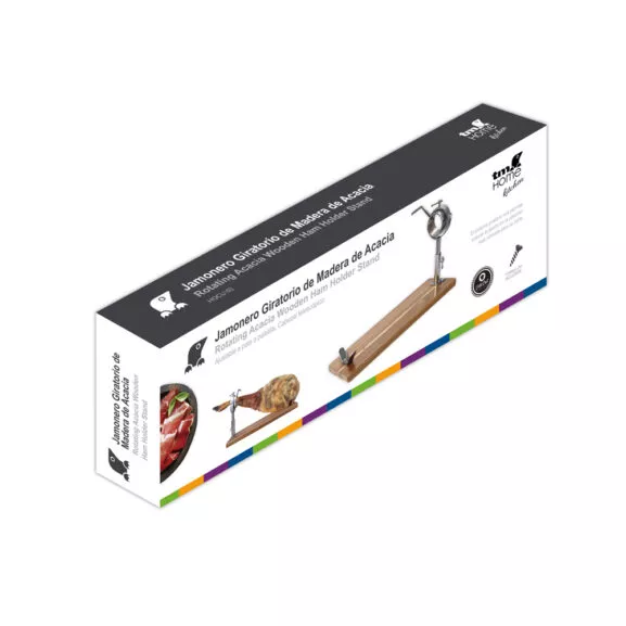 JAMONERO GIRATORIO MADERA DE ACACIA TMH - Image 7