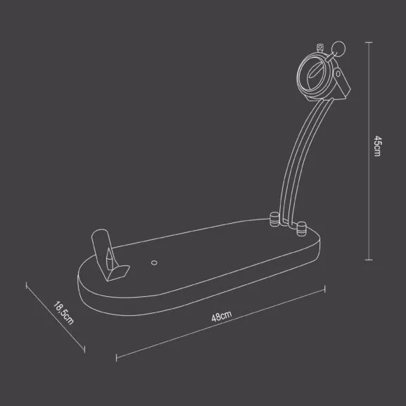 JAMONERO BAMBÚ PLEGABLE/GIRATORIO TM - Image 6