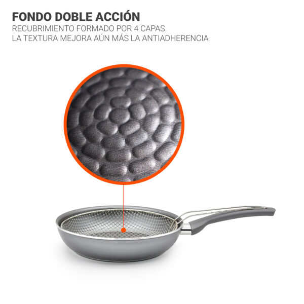 SARTÉN FREIDORA ALUMINIO 24CM TM HOME - Image 3