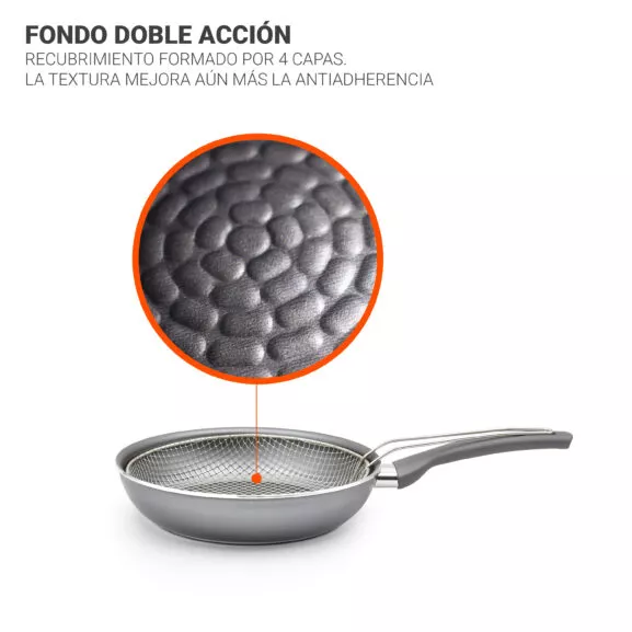 SARTÉN FREIDORA ALUMINIO 24CM TM HOME - Image 3