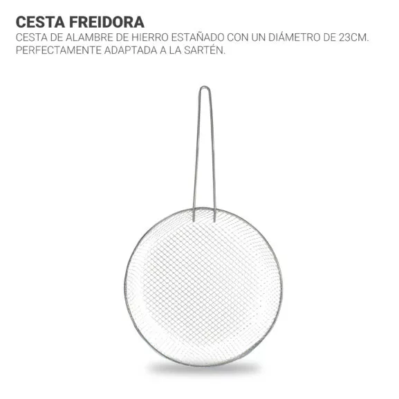 SARTÉN FREIDORA ALUMINIO 24CM TM HOME - Image 7