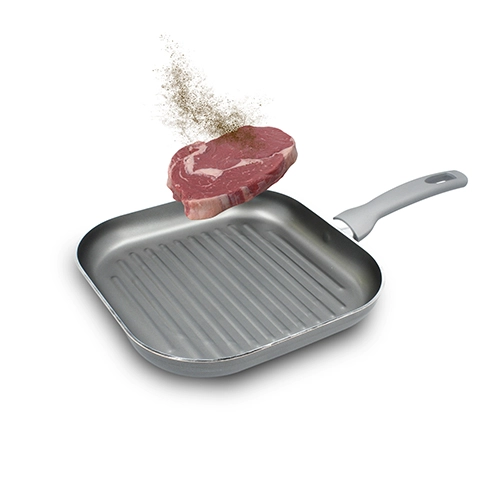 GRILL ALUMINIO ANTIADHERENTE 20CM TMH