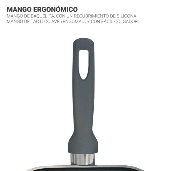 GRILL ALUMINIO ANTIADHERENTE 20CM TMH - Image 6