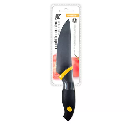 CUCHILLO COCINA 12CM. AMARILLO TM HOME