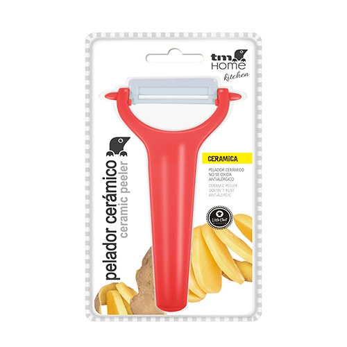 PELADOR CERÁMICO PLANO ROJO TM HOME