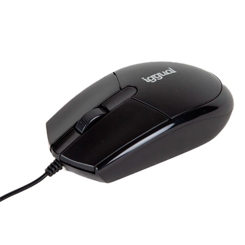 RATÓN ÓPTICO COM-BASIC3-800DPI NEGRO IGG