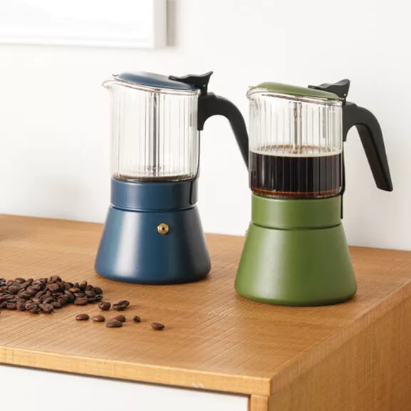 CAFETERA CLAIR 6 TAZAS AZUL INOXIBAR - Image 2