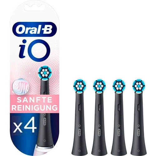 IO GENTLE CARE NEGRO 4 RECAMBIOS ORAL B