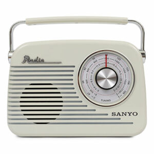 RADIO RETRO BLUETOOTH CREMA SANYO