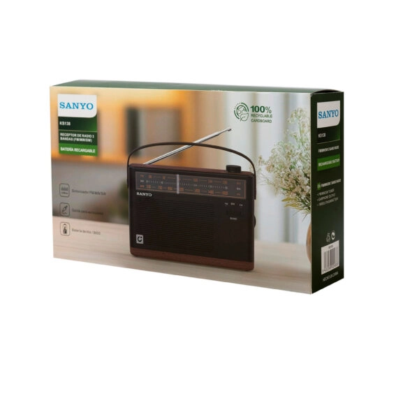 RADIO BLUETOOTH USB AUX IN REC. SANYO - Imagen 5