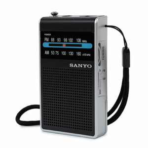 RADIO PORTÁTIL PILAS CORREA SANYO