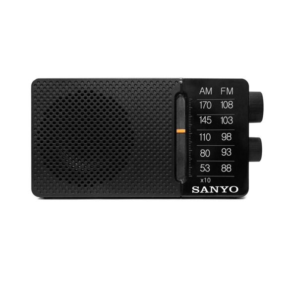 RADIO PORTÁTIL HORIZONTAL NEGRA SANYO - Image 3