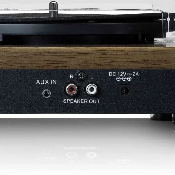 TOCADISCOS 2 ALTAVOCES MADERA LENCO - Imagen 6