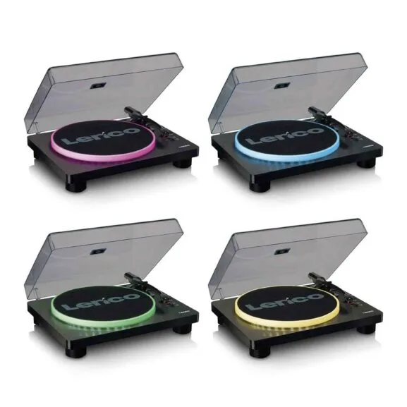 TOCADISCOS CODIFICACION PC CON LUCES - Imagen 9