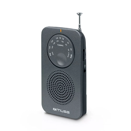 RADIO DE BOLSILLO ANALÓGICA AM/FM MUSE