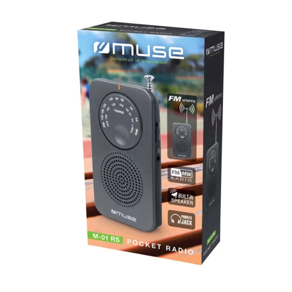 RADIO DE BOLSILLO ANALÓGICA AM/FM MUSE - Image 4