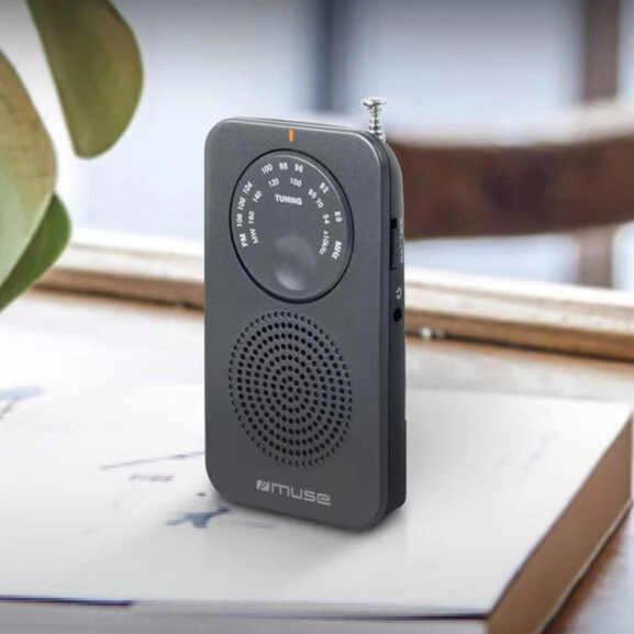 RADIO DE BOLSILLO ANALÓGICA AM/FM MUSE - Image 5