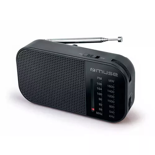 RADIO DE BOLSILLO ANALÓGICA AM/FM MUSE