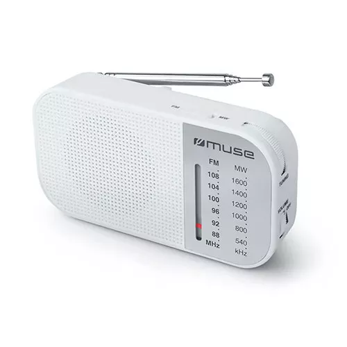RADIO DE BOLSILLO ANALÓGICA AM/FM MUSE