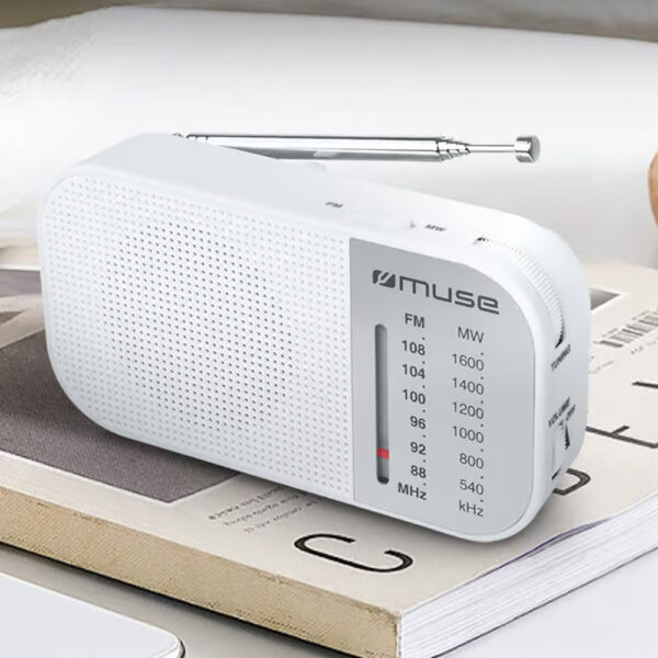 RADIO DE BOLSILLO ANALÓGICA AM/FM MUSE - Image 6