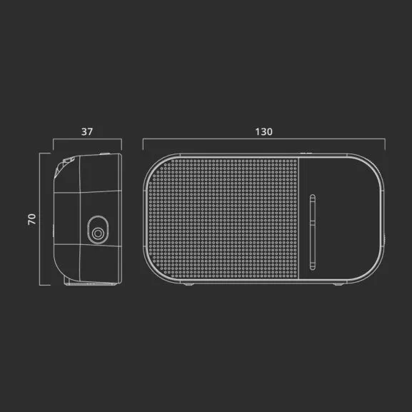 RADIO DE BOLSILLO ANALÓGICA AM/FM MUSE - Image 4