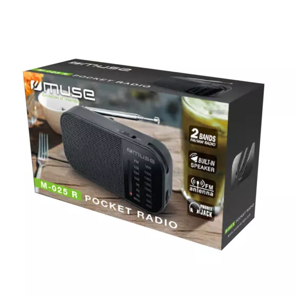 RADIO DE BOLSILLO ANALÓGICA AM/FM MUSE - Image 5