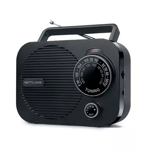 RADIO ANALÓGICA SOBREMESA RED/PILAS