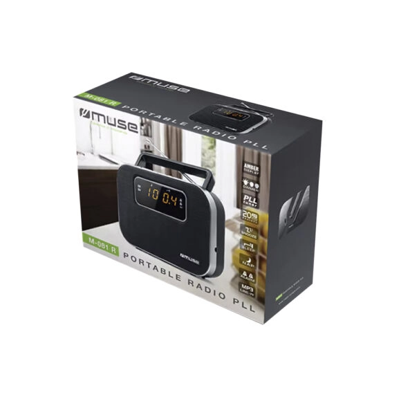 RADIO PORTÁTIL 2 BANDAS PLL MUSE - Image 4