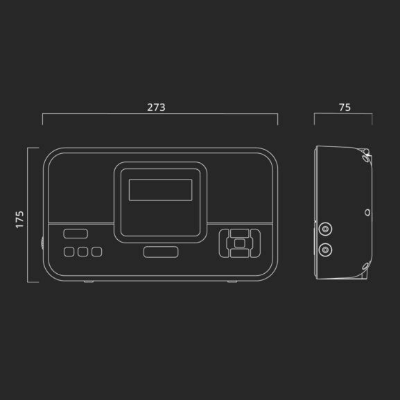 RADIO PORTÁTIL PLL STEREO MUSE - Image 3