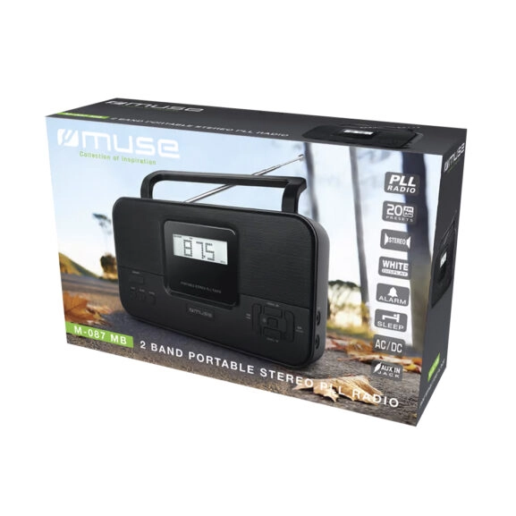 RADIO PORTÁTIL PLL STEREO MUSE - Image 4