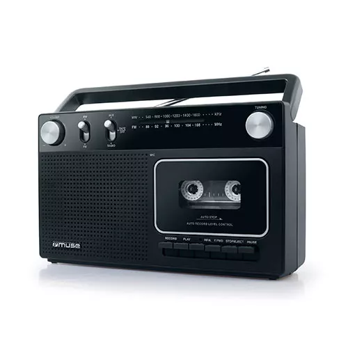 RADIOCASETE GRABADOR PORTÁTIL MUSE