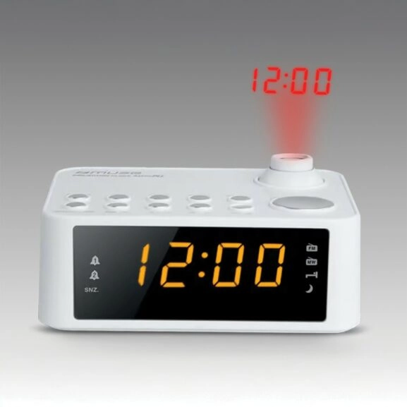 RADIO RELOJ PROYECTOR 0.9" DUAL MUSE - Image 2