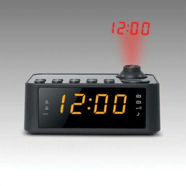RADIO RELOJ PROYECTOR 0.9" DUAL MUSE - Image 2