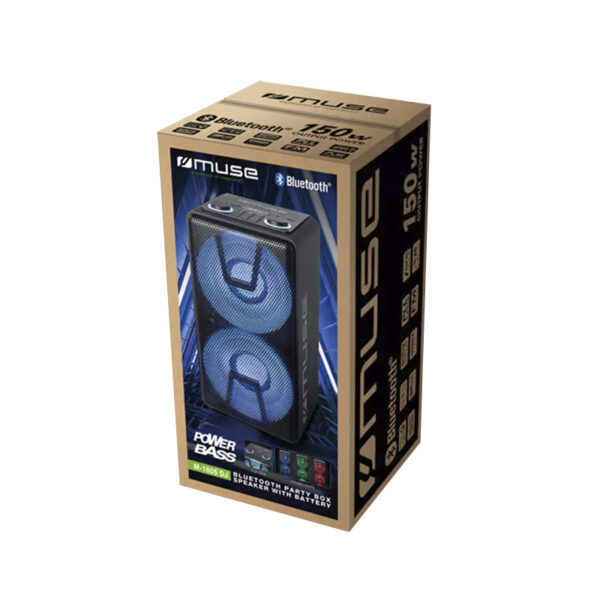 ALTAVOZ INALAMBRICO BLUETOOTH 150W MUSE - Image 7