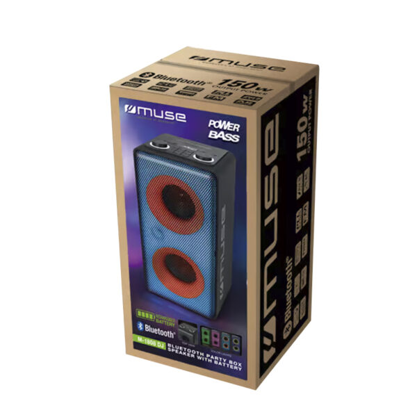 ALTAVOZ INALAMBRICO BT LED 150W MUSE - Image 7