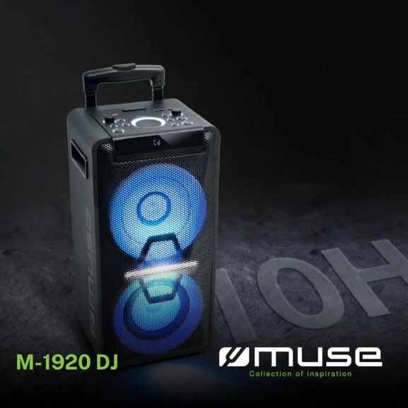 ALTAVOZ INALAMBRICO BT CD 150W MUSE - Image 3